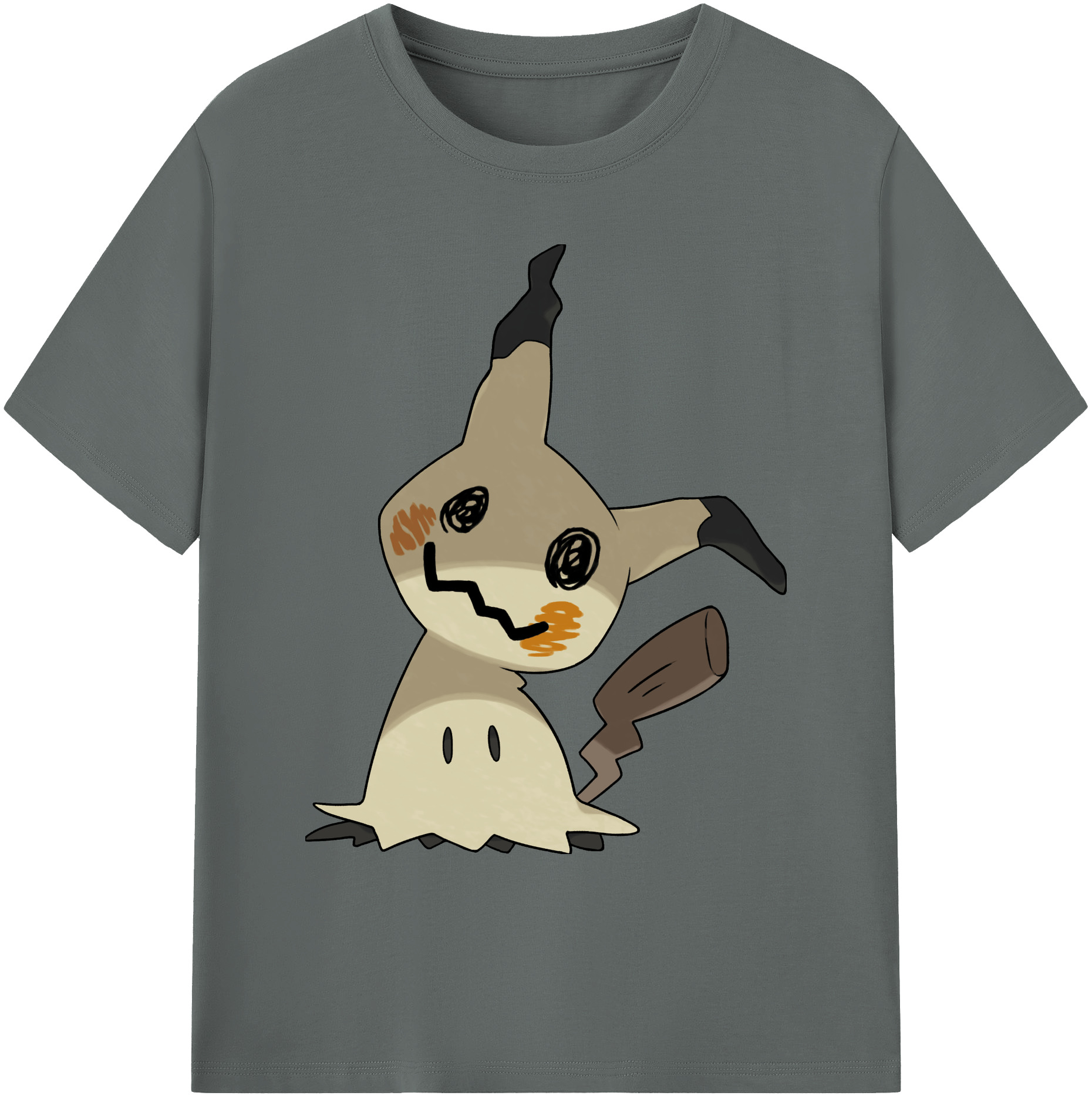 （画像用） ポケットモンスター Pokémon 綿100％ メンズ半袖Tシャツ｜肌触りやわらか＆通気性